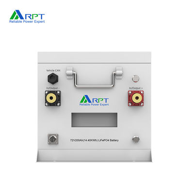 แบตเตอรี่พลังแสงอาทิตย์ประจําบ้าน 72V 200Ah คาราวาน Lifepo4 แบตเตอรี่พลังงาน