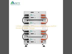 5120Wh การเก็บพลังงานทางธุรกิจและอุตสาหกรรม LiFePO4 การเก็บแบตเตอรี่สําหรับบ้าน